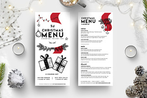 Christmas Menu Template Vol.3