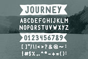 Journey - Handmade Font, a Handwritten Font by Brandspark (Thumbnail 2 of 5)
