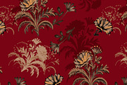 Regal Red Floral Seamless Pattern, a Pattern Graphic by Sharon Schwalbe (Thumbnail 5 of 5)