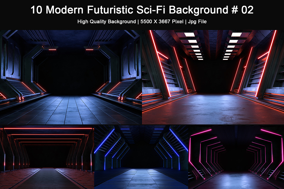 10 Futuristic Sci Fi Background #2, a Technology Photo by S_design (Photo 1 of 12)