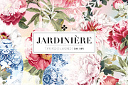 Jardiniere, Exquisite Print Design!, a Pattern Graphic by Pink Linen (Thumbnail 1 of 11)