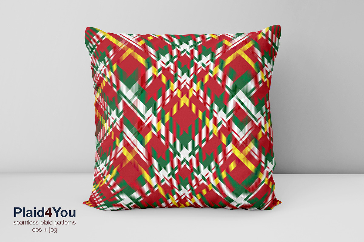 #75 Christmas New Year Plaids, a Pattern Graphic by Plaid4You (Photo 6 of 11)