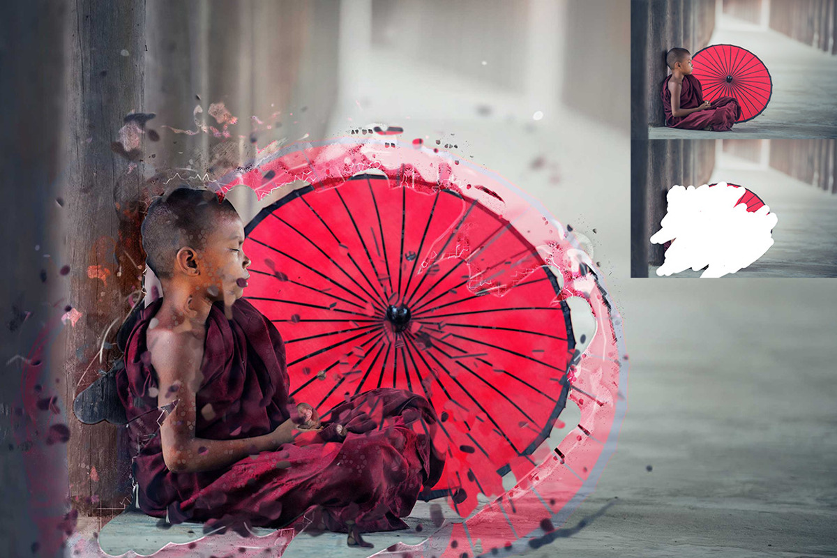 Abstract Art Photoshop Actions preview 4