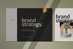 Brand Strategy Layout Template