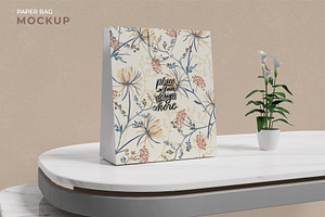 Paper Bag Mockup, a Packaging Mockup by My Mockup