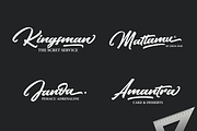 Handler, a Script Font by A.Budianto (Thumbnail 4 of 5)