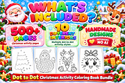 Christmas Dot to Dot Activity Book, a Seasonal Illustration by Ink Gallery (Thumbnail 2 of 4)