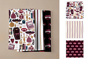 Vampire Seamless Digital Paper, a Pattern Graphic by Alanna Messina Design Co (Thumbnail 6 of 9)