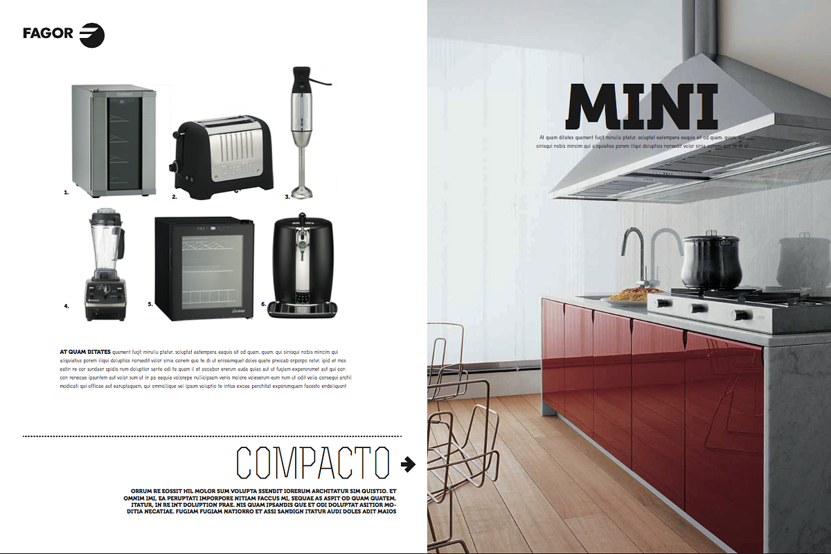 Kitchens catalogue template, a Templates & Theme by Cristian Villegas Studio (Photo 15 of 18)
