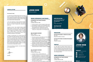 Customizable Resume CV Template