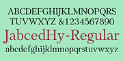 JabcedHy, a Serif Font by Ingrimayne Type (Thumbnail 6 of 10)