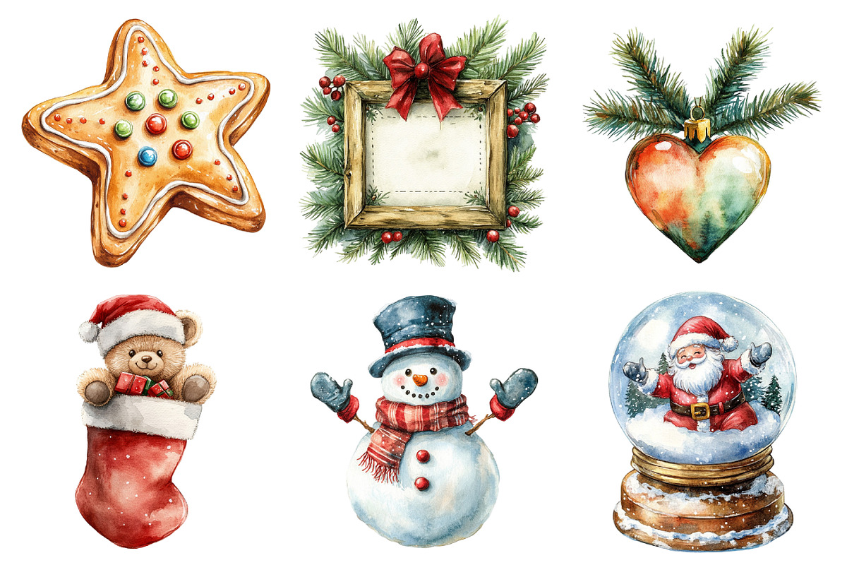 Christmas Clipart, an Illustration by Daily.Designs (Photo 5 of 5)