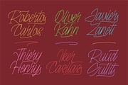 Grace Moretza Font, a Script Font by Mabhal Studio (Thumbnail 4 of 9)