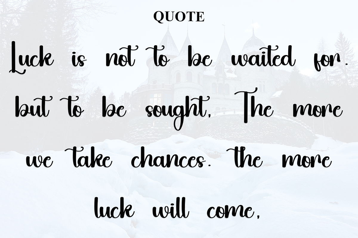 Winter Disney, a Handwritten Font by FreshTypeINK (Photo 4 of 8)