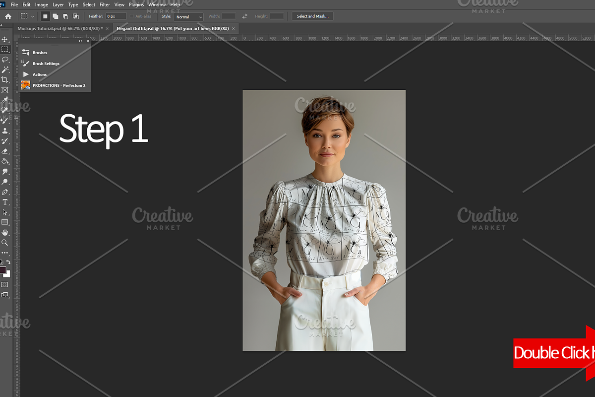 Elegant Outfit Mockup, an Apparel Mockup by Nora Gad (Photo 11 of 15)