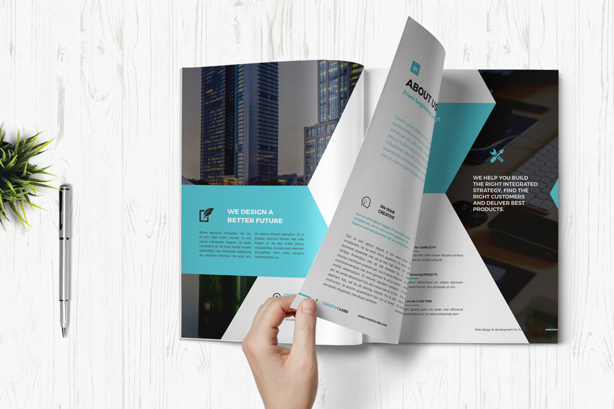 Proposal, a Brochure Template by Sabin (Photo 2 of 6)
