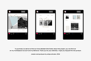 200 Instagram Posts Template Kit, a Social Media Template by Moodwave Studio (Thumbnail 6 of 6)