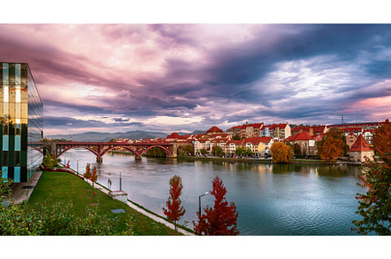 Sunrise at Maribor, an Architecture Photo by Nature and travel