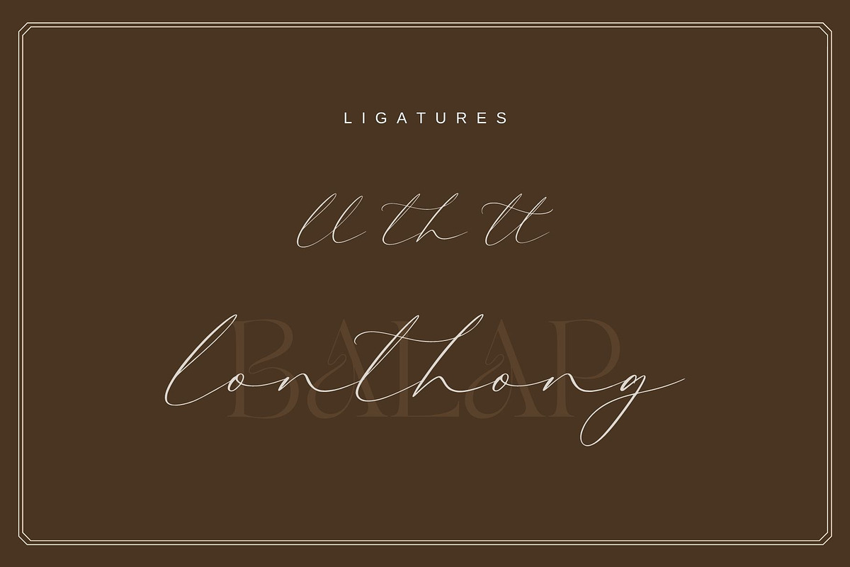 La Belle Signature Font, a Script Font by Nirmana Visual (Photo 8 of 12)