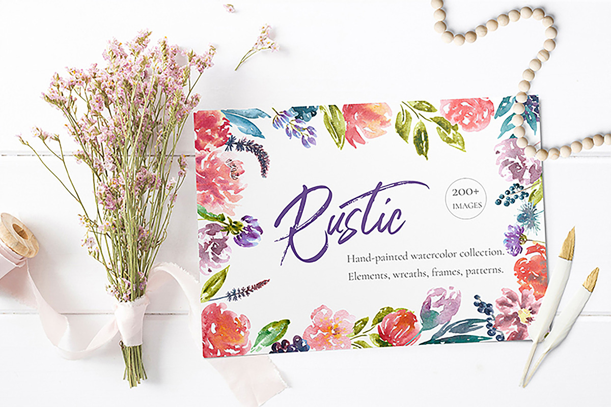 10in1 Spring Watercolor Bundle, an Animal Illustration by Catherine Wheel (Photo 10 of 11)