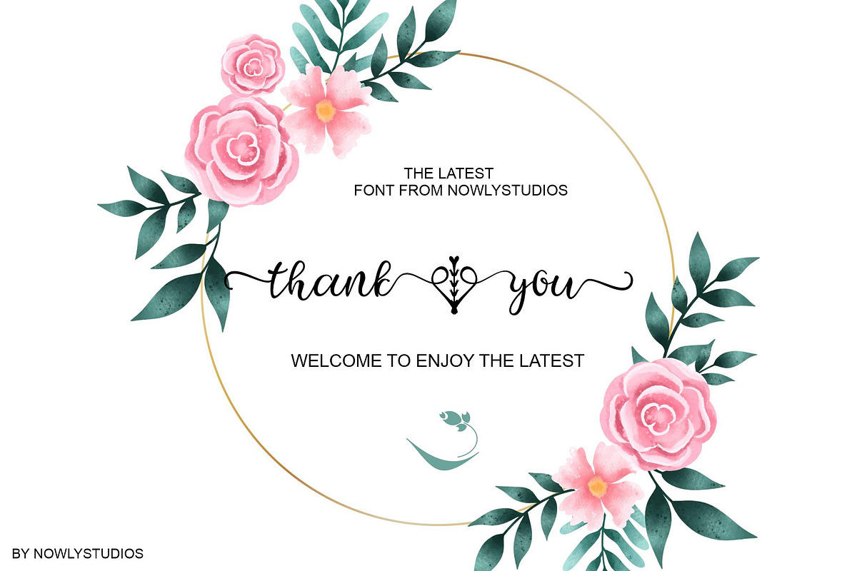 Syafila Script, a Script Font by Nowlystudios (Photo 8 of 8)