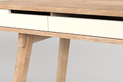 Scandinavian Desk 03, a Furniture 3D Model by maxtracing2 (Thumbnail 10 of 11)