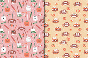 Cute Halloween Sweets Pattern, a Pattern Graphic by CreativeChristiana (Thumbnail 7 of 9)