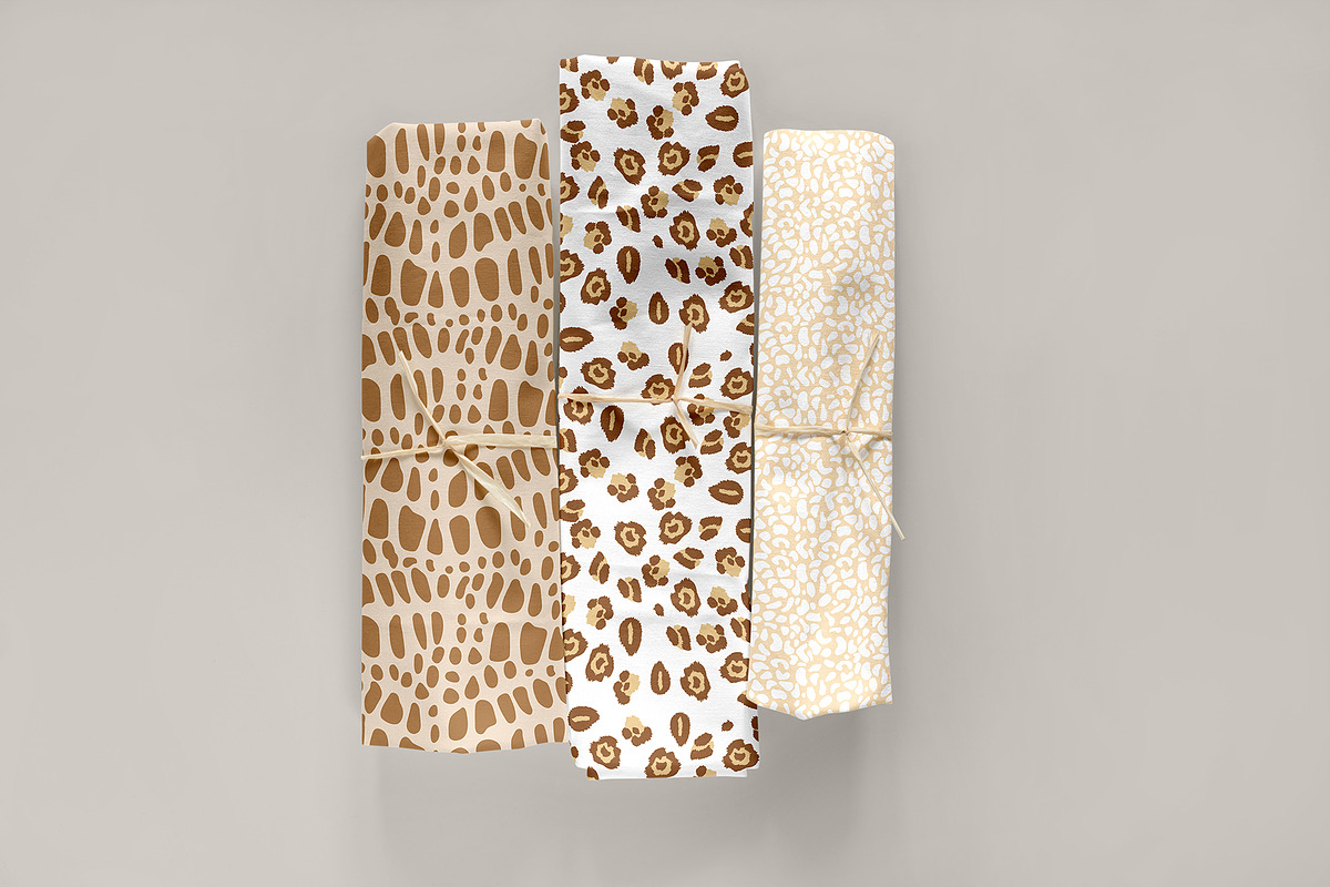 Cotton Fabric Rolls Mockup, a Packaging Mockup by bazarova (Photo 5 of 8)