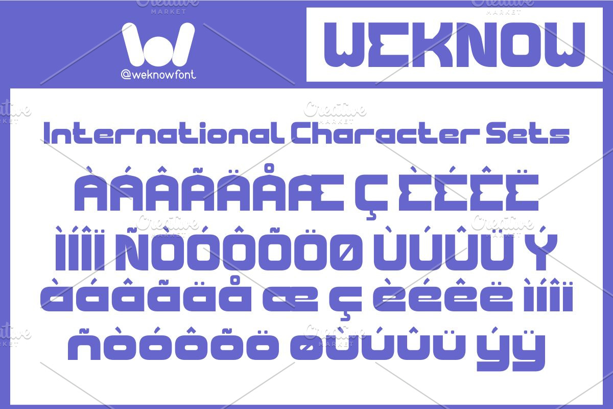 Recorded Intelligence font, a Sans Serif Font by weknow (Photo 8 of 8)