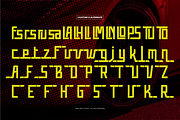 Apek Stage | Condensed Sport Display, a Font by Denustudios (Thumbnail 11 of 12)