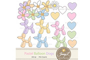 Balloon Dog SEAMLESS Digital Papers, a Graphic by JennyL Designs (Thumbnail 2 of 6)
