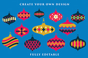 Christmas Design Kit, a Decorative Illustration by Do2design (Thumbnail 4 of 5)
