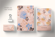 Watercolor Flowers & Leaves Brushes, a Brush Add-On by NinaFedorova (Thumbnail 2 of 7)
