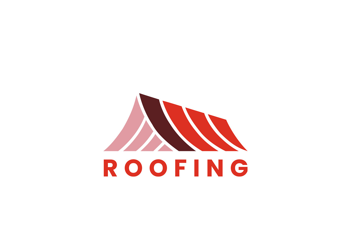 Roofing Construction Company Logo, a Branding & Logo Template by HueNestify (Photo 1 of 3)