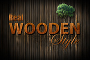 Beauty Wooden Style, a Layer Style Add-On by Chuhe86 (Thumbnail 1 of 2)