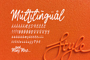 Southern Clan - Retro Type, a Script Font by ikiiko (Thumbnail 7 of 7)
