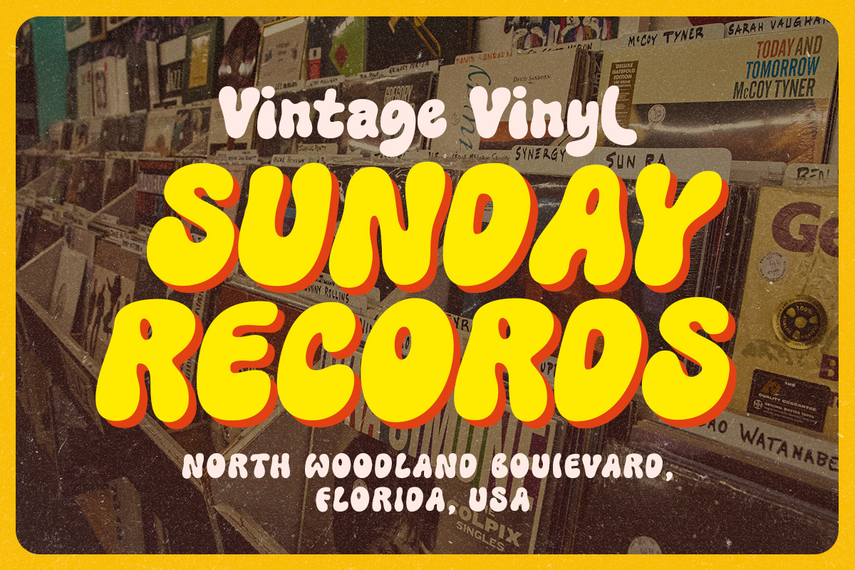 Rumley Moon - Groovy Hipster Font, a Font by Letterhend Studio (Photo 3 of 9)
