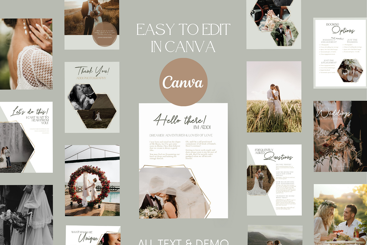 GOLD Wedding Photography Guide, a Magazine Template by Signature Edits (Photo 10 of 11)