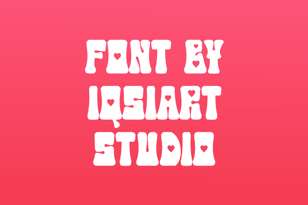 Elovero - Valentine's Font, a Sans Serif Font by Iqsiart Studio (Photo 5 of 7)