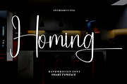 Homing, a Handwritten Font by FreshTypeINK (Thumbnail 1 of 8)