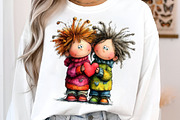 Quirky First Love Clipart, an Illustration by SinaCreation (Thumbnail 5 of 10)