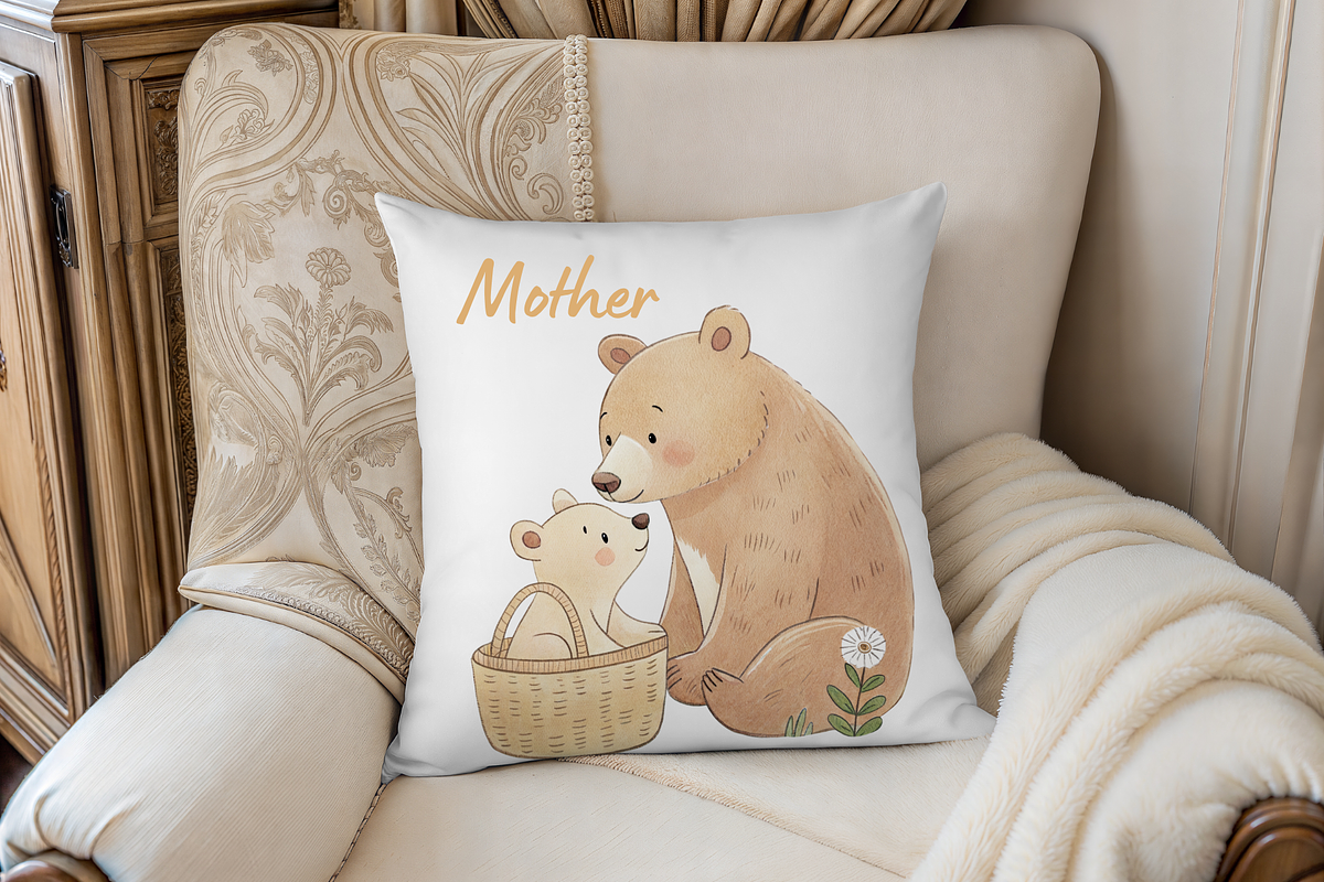 Mama Bear and Baby Clipart, an Illustration by MockupWizard (Photo 5 of 5)