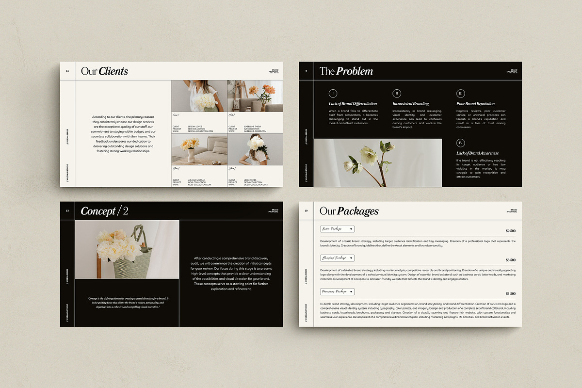 SERE / 3in1 Branding Pack, a Presentation Template by Wildnun Studio (Photo 5 of 40)