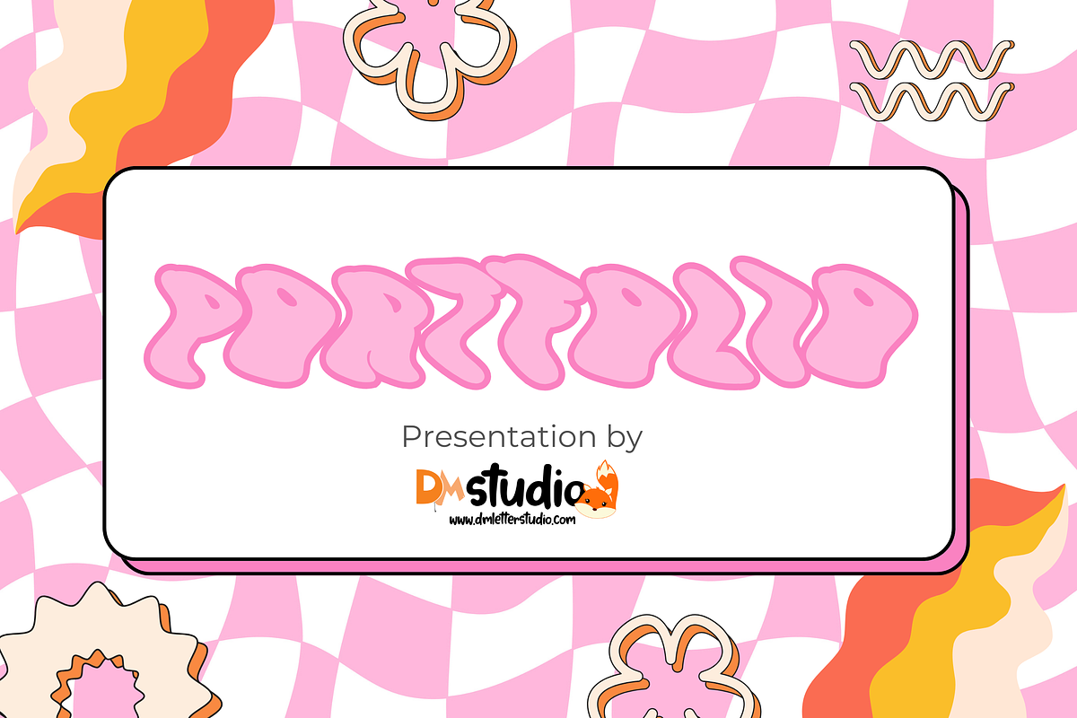 Wavy retro Font, a Handwritten Font by Dm Studio (Photo 4 of 8)