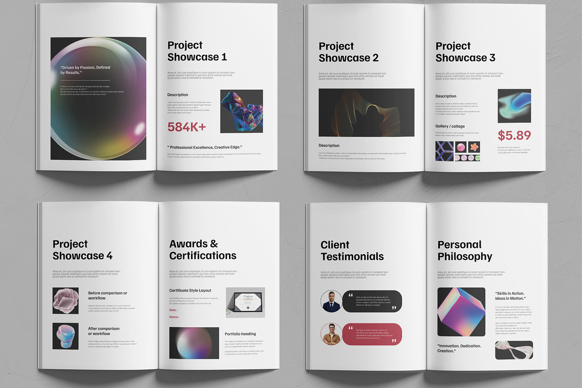 Modern Digital Portfolio Template