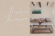 Quathman - a fresh hand made font, a Script Font by Quothron (Thumbnail 3 of 7)