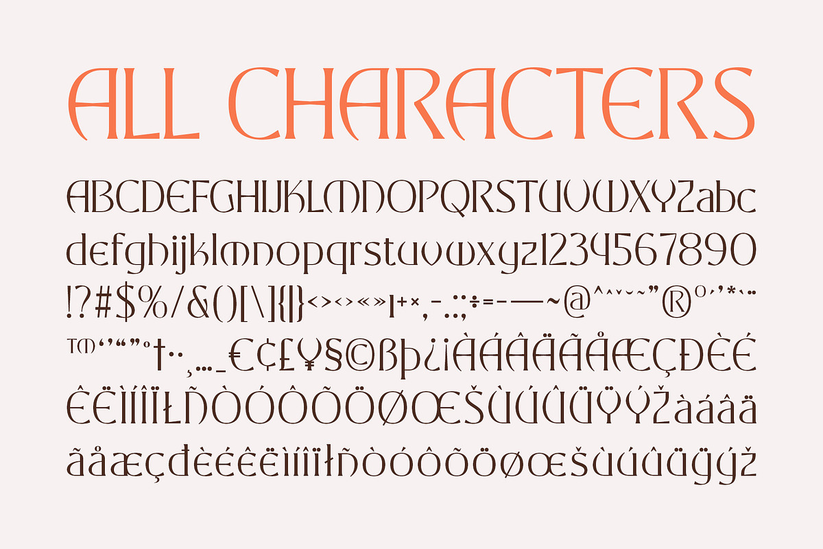 CS Marius – Classic Font, a Serif Font by Craft Supply Co. (Photo 8 of 8)