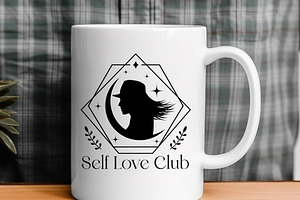 Self Love Club - Boho SVG Design