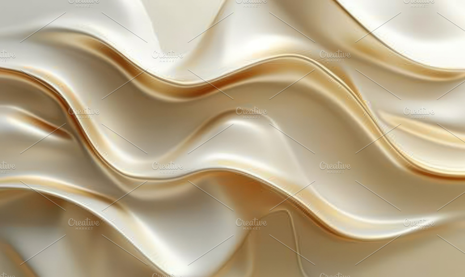 Elegant and smooth golden silk cloth, a Photo by LOGOCREATIVE