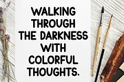Aweshome Flowers, a Sans Serif Font by FreshTypeINK (Thumbnail 7 of 8)
